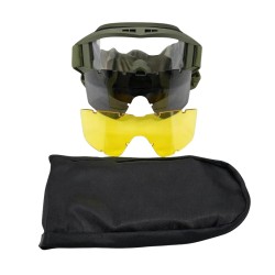 GAFAS CARRISTAS 3 LENTES VERDE OD