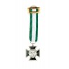 MEDALLA MINIATURA MERITO GUARDIA CIVIL BLANCO