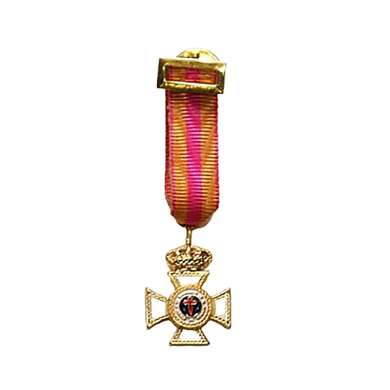 MEDALLA MINIATURA CONSTANCIA ORO (30 AÑOS TROPA)