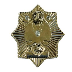 PLACA PECHO POLICIA MILITAR METALICA