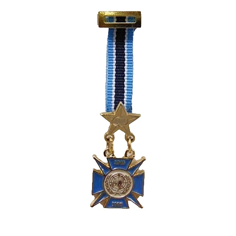 MEDALLA MINIATURA ONU 50º ANIVERSARIO