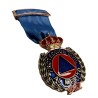 MEDALLA MERITO PROTECCION CIVIL AZUL BRONCE