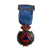 MEDALLA MERITO PROTECCION CIVIL AZUL BRONCE