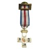 MEDALLA MINIATURA CRUZ MERITO MILITAR AZUL
