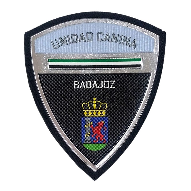PARCHE BRAZO POLICIA CANINO BADAJOZ