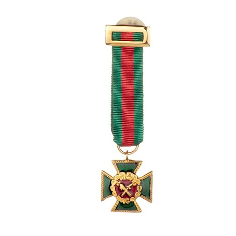 MEDALLA MINIATURA MERITO GUARDIA CIVIL DISTINTIVO ROJO
