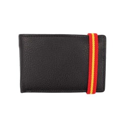CARTERA PIEL ESPAÑA ELASTICA
