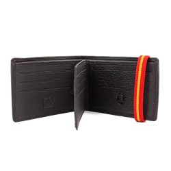 CARTERA PIEL ESPAÑA ELASTICA