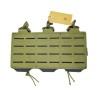PORTACARGADOR TRIPLE G36 LASER VERDE MILITAR