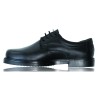 ZAPATO FLOR PIEL NEGRO