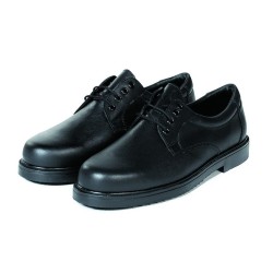 ZAPATO FLOR PIEL NEGRO