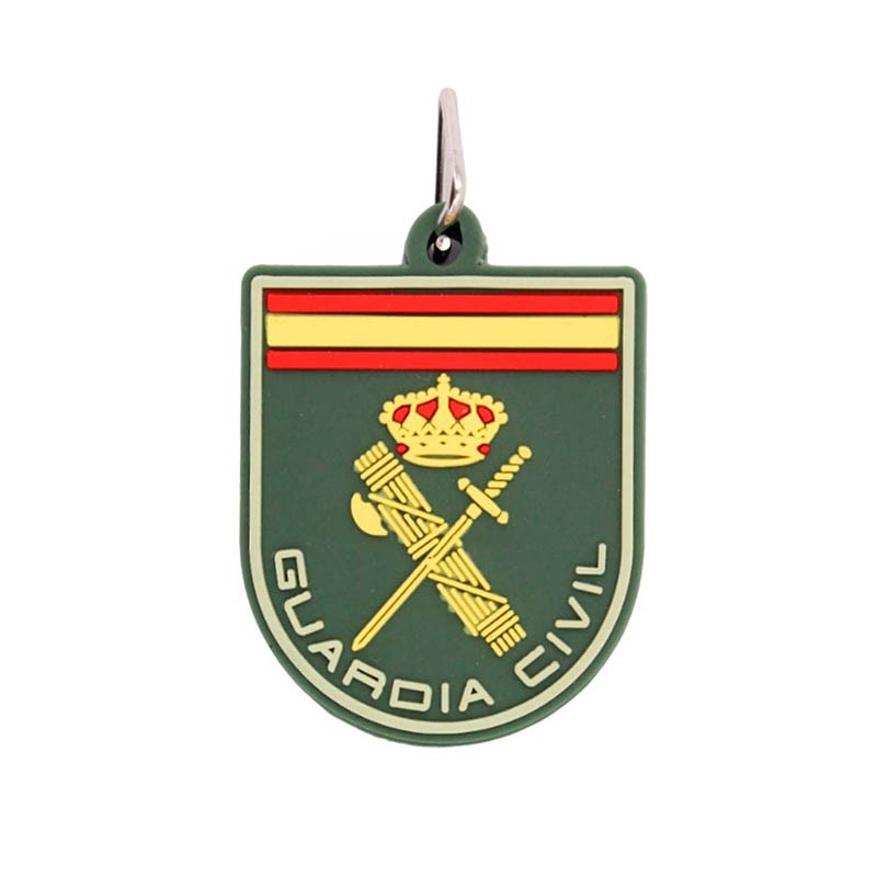 LLAVERO PVC GUARDIA CIVIL VERDE