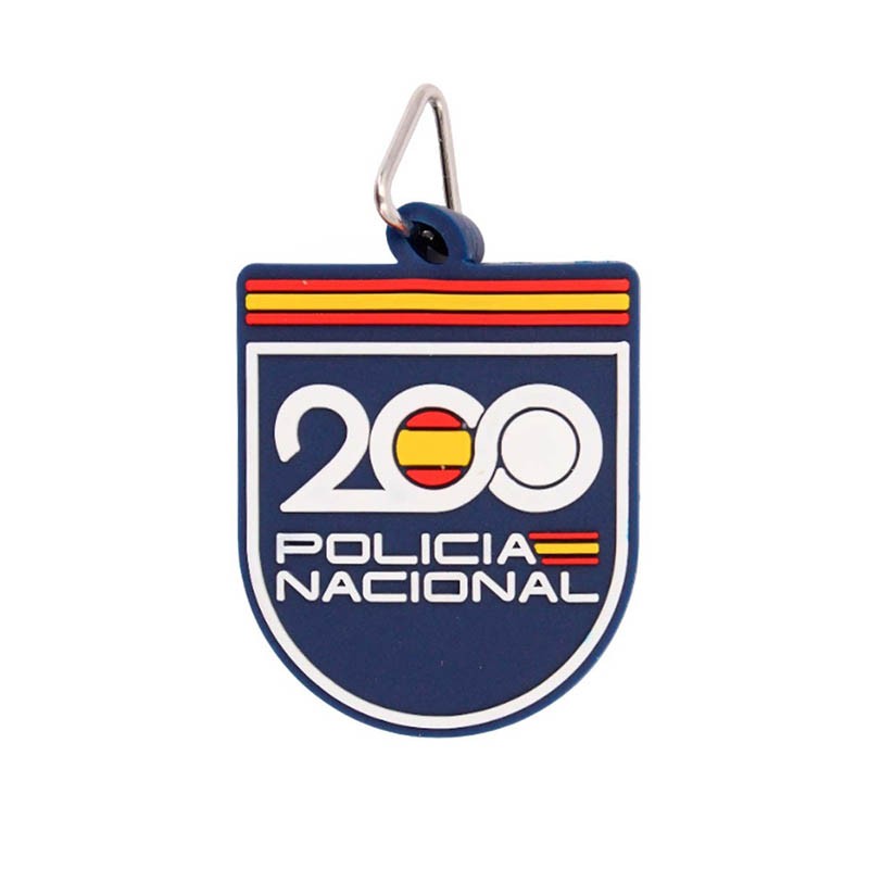 LLAVERO PVC POLICIA NACIONAL 200 AÑOS