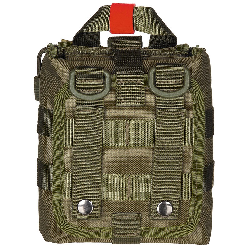 BOTIQUIN MOLLE CORDURA VERDE MILITAR