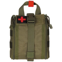 BOTIQUIN MOLLE CORDURA VERDE MILITAR