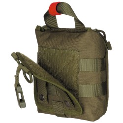 BOTIQUIN MOLLE CORDURA VERDE MILITAR