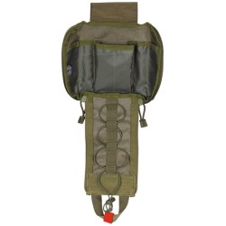 BOTIQUIN MOLLE CORDURA VERDE MILITAR
