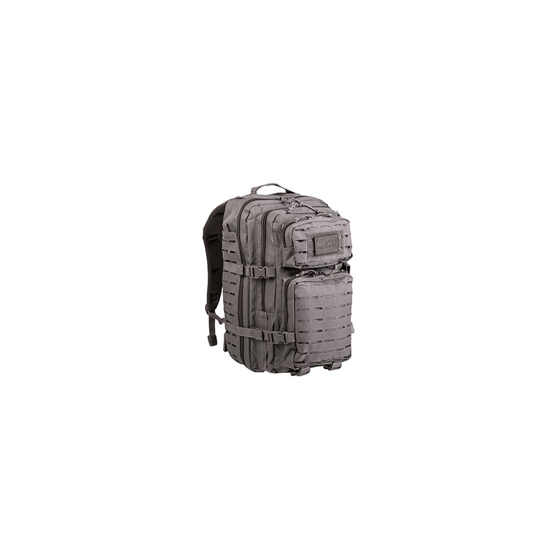 MOCHILA GRANDE MIL-TEC LASER GRIS