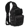 MOCHILA 1 HOMBRO 10L PIEL NEGRO