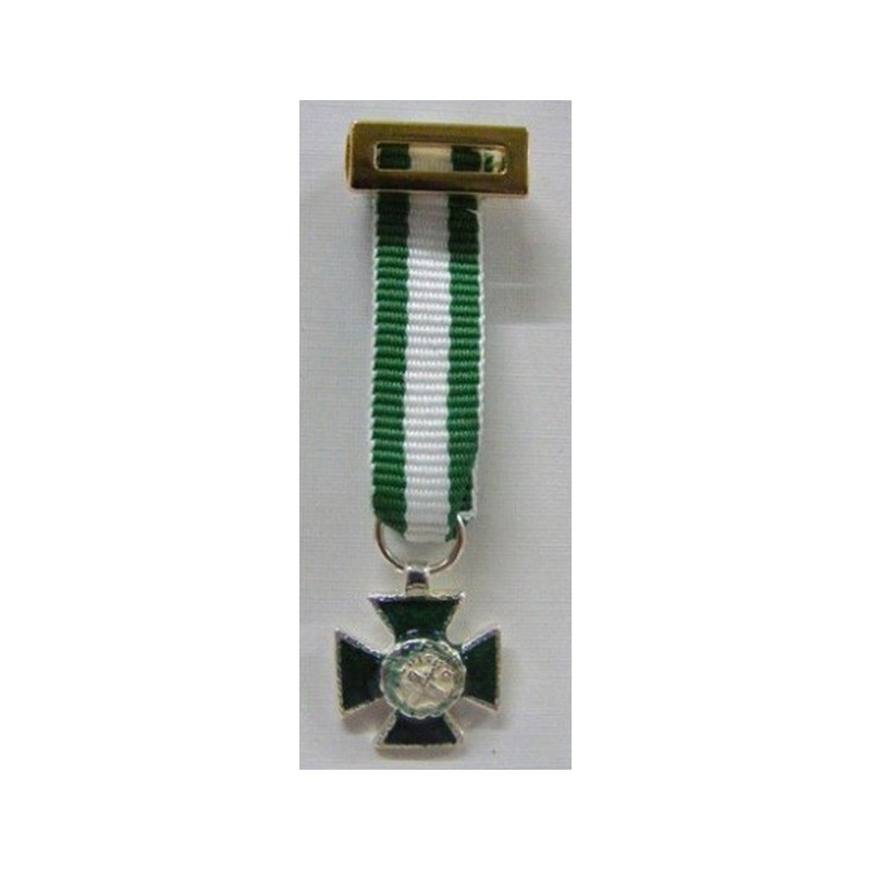 MINIATURA MERITO GUARDIA CIVIL BLANCO