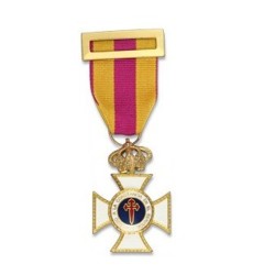 MEDALLA CRUZ CONSTANCIA ORO