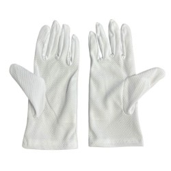 GUANTES BLANCOS CON SUJECION