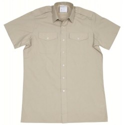 CAMISA CAQUI MANGA CORTA