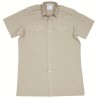 CAMISA CAQUI MANGA CORTA