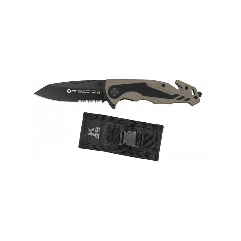 NAVAJA TACTICA K25 G10 COYOTE/NEGRO