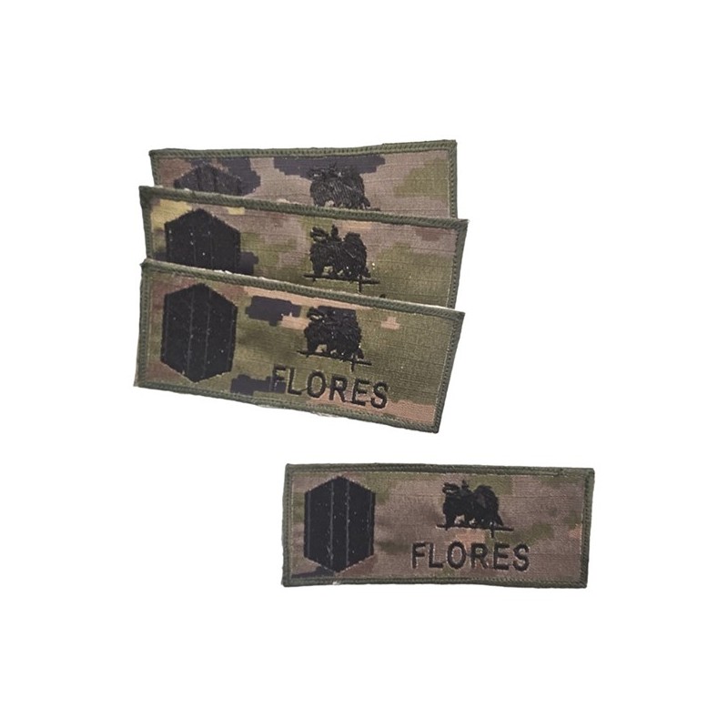 pack cintas bordadas pixeladas 3+1 gratis