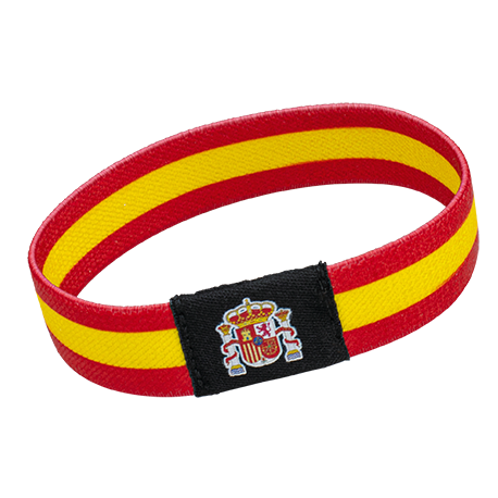 PULSERAS POLIESTER BANDERA ESPAÑA