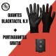 GUANTES BLACKTACTIL N.V ANTICORTE + PORTAGUANTES