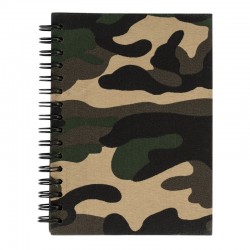 CUADERNO A6 CAMUFLAJE