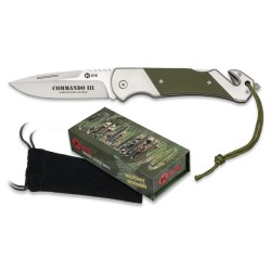 NAVAJA TACTICA K25 VERDE CNC