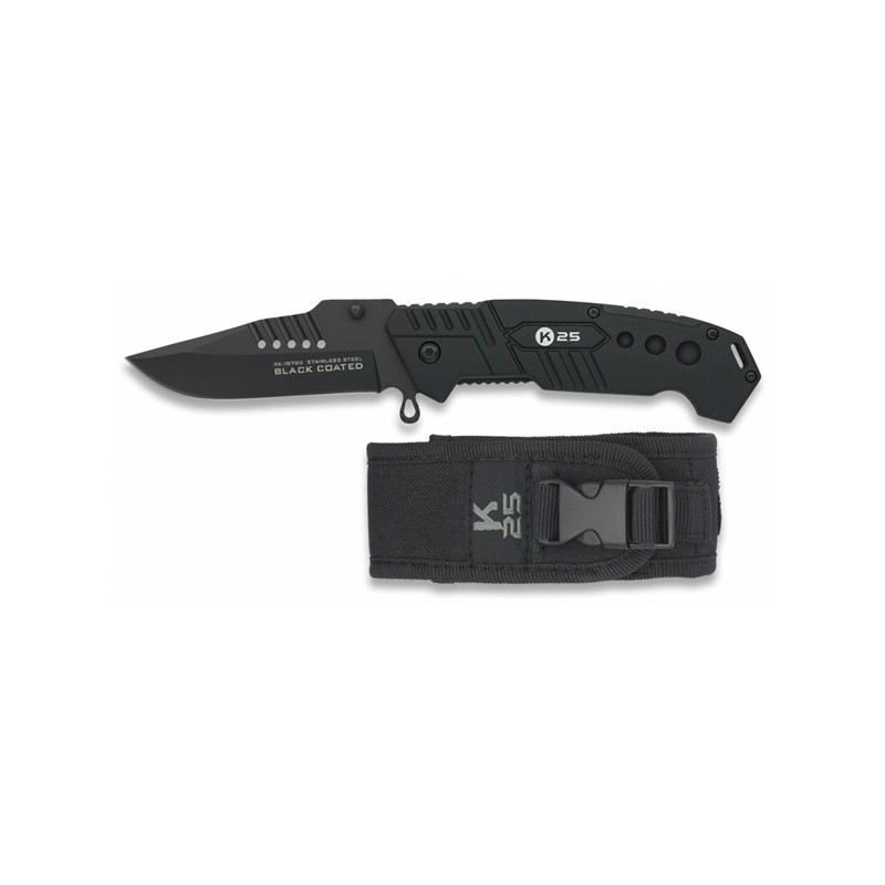NAVAJA TACTICA K25 BLACK COATED