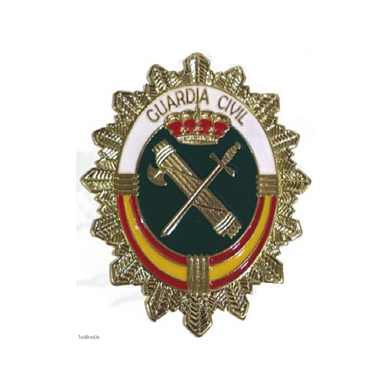 Placa Cartera Guardia Civil Vertical
