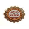 Placa Cartera Vigilante Seguridad