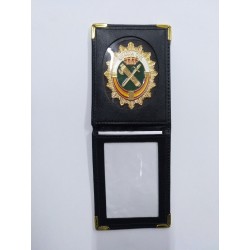 Cartera Piel + Placa