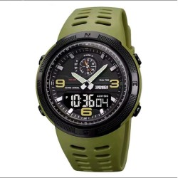 Reloj Analogico Verde