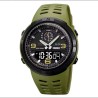 Reloj Analogico Verde