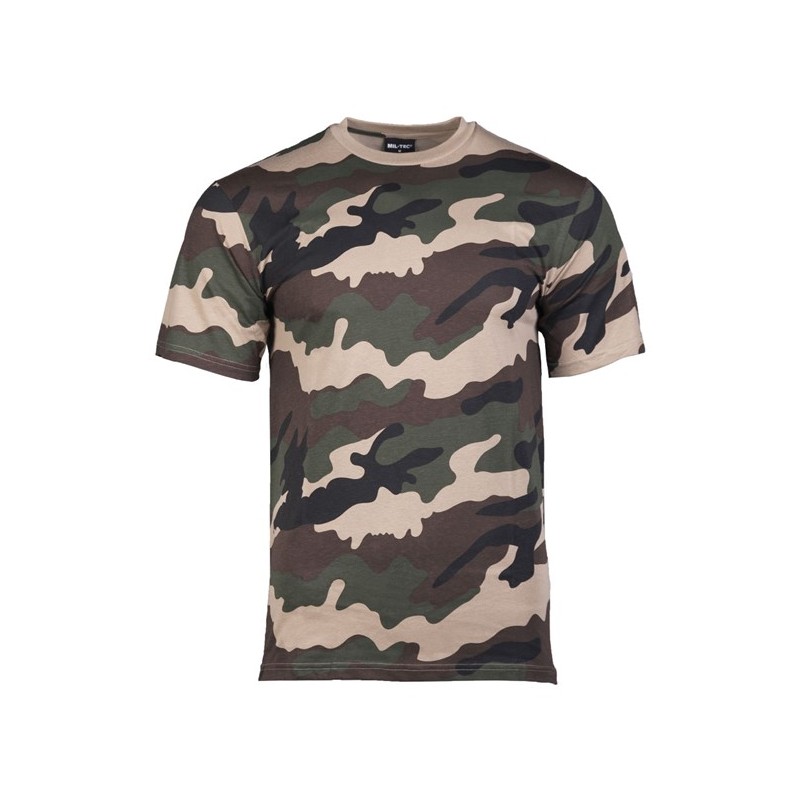 Camiseta Camuflaje Algodon