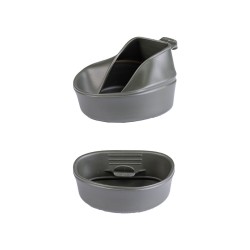vaso plegable pvc verde