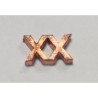 numeral policia xx años