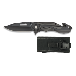 NAVAJA TACTICA GOMA GRIS