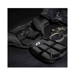 RIÑONERA PAISANO NEMEA 2.0 PENTAGON NEGRA