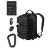 MOCHILA GRANDE MIL-TEC PIEL NEGRA