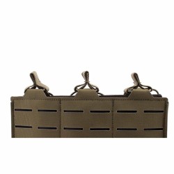 PORTACARGADOR TRIPLE G36 LASER VERDE OD