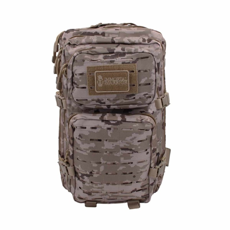 MOCHILA GRANDE LASER ARIDO PIXELADO