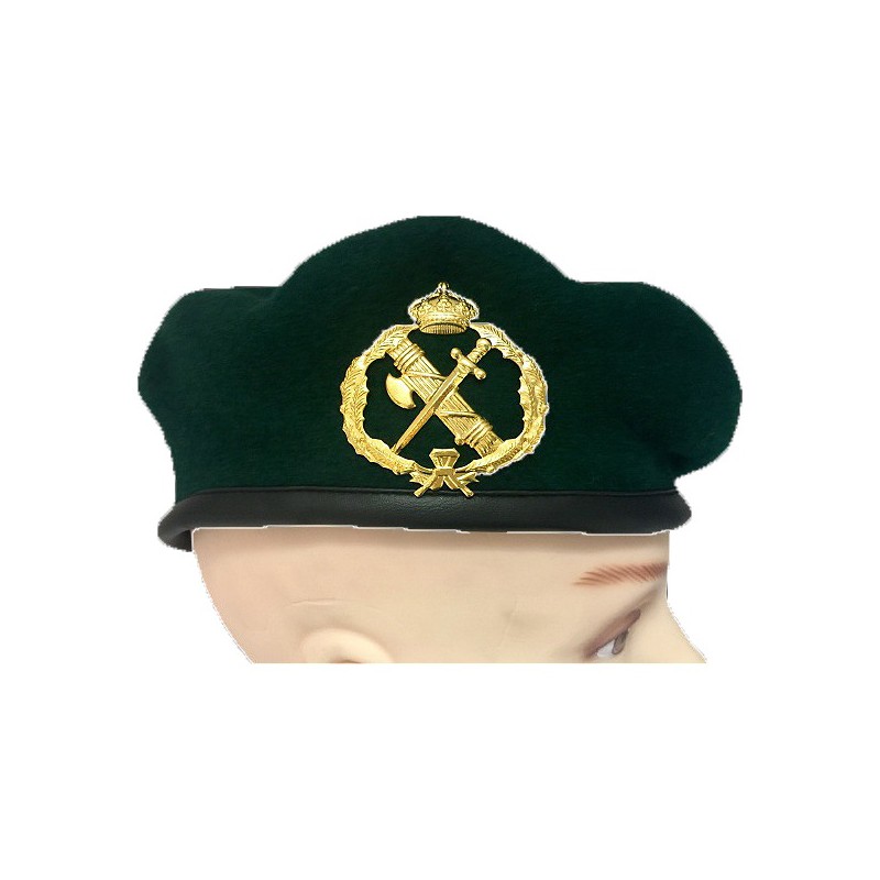 BOINA VERDE GUARDIA CIVIL OFICIALES Y JEFES (ACTUAL)