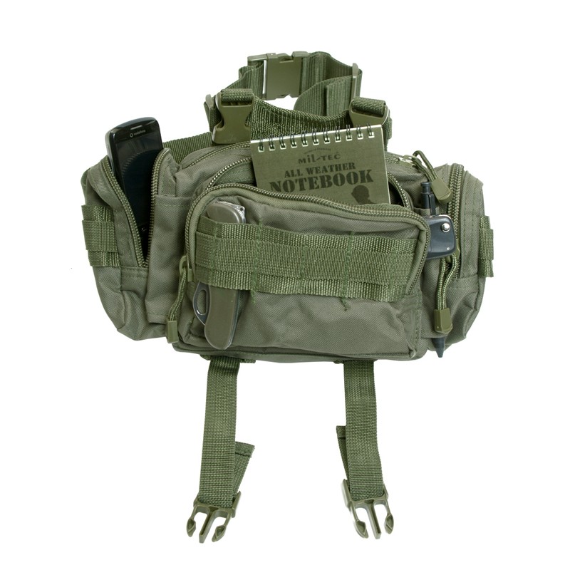 BOLSO RIÑONERA VERDE